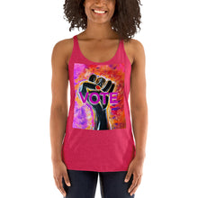 Load image into Gallery viewer, THE SHERO VOTE Women&#39;s Racerback Tank
