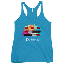 Load image into Gallery viewer, DC HONEY WATERCOLOR Women&#39;s Racerback Tank
