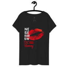 Load image into Gallery viewer, NSNS DC HONEY Women’s recycled v-neck t-shirt
